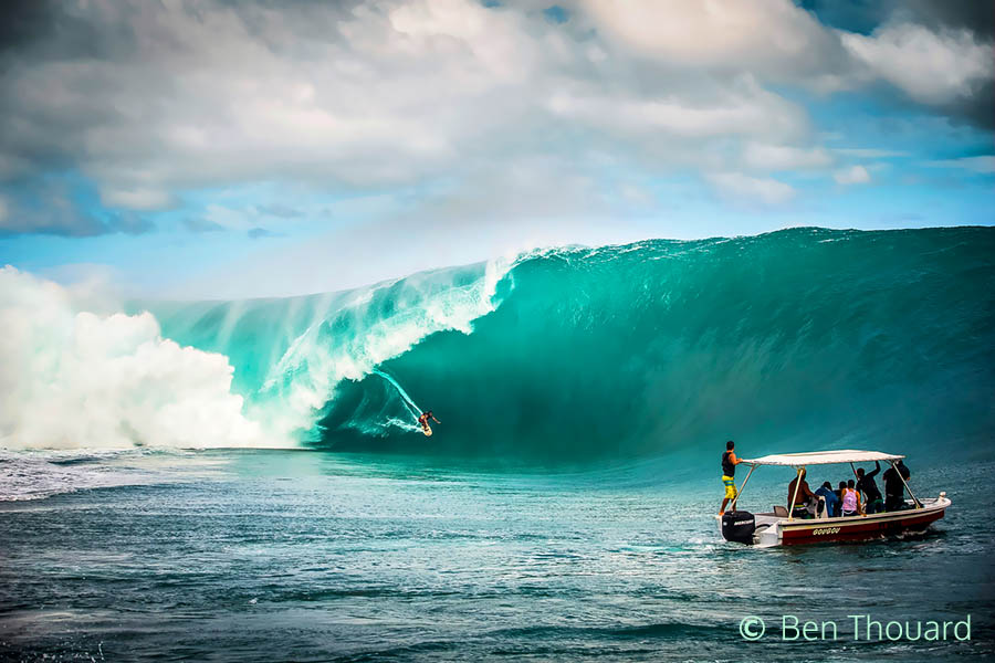 Surf à Teahupoo